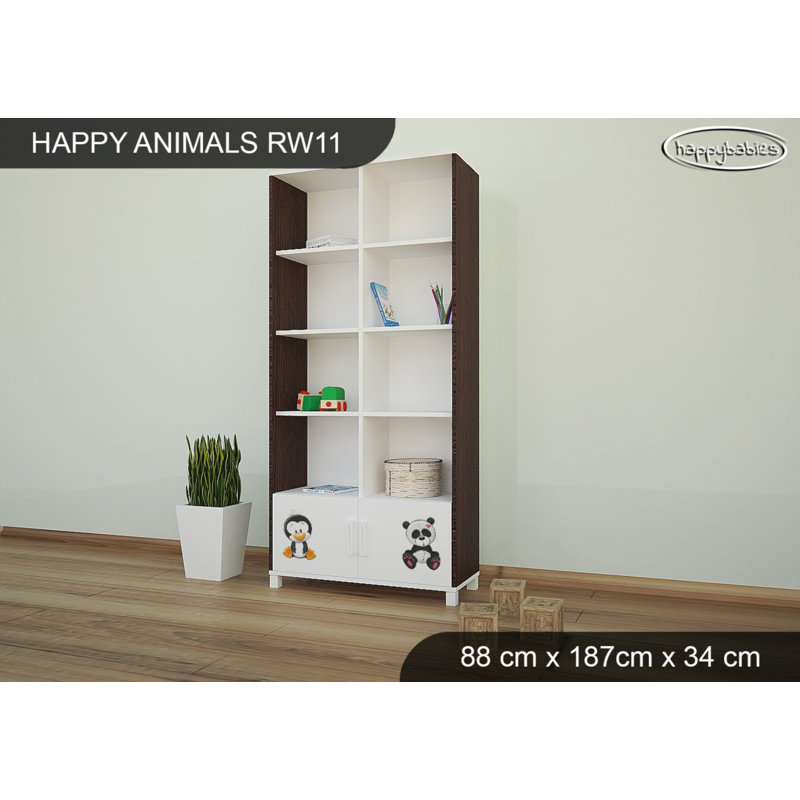 187cm H X 88cm W Animals Kids Cube, Wenge Chestnut