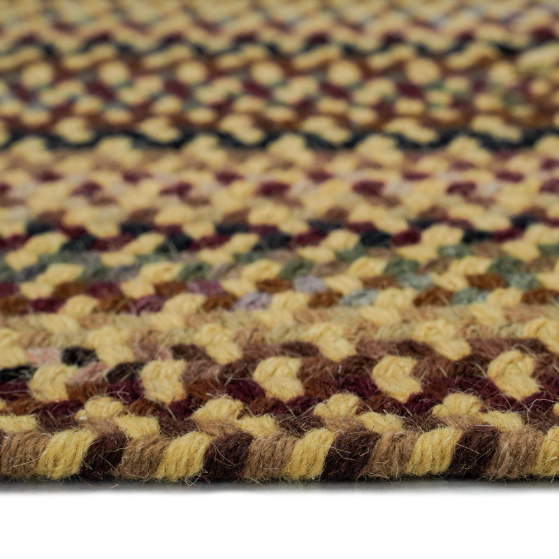Fort Lupton Wool Indoor Rug, Concentric Rectangle 5' x 8'