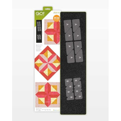 AccuQuilt GO! Matrice de découpe de tissu mosaïque n ° 4 pour blocs de courtepointe de 10 po