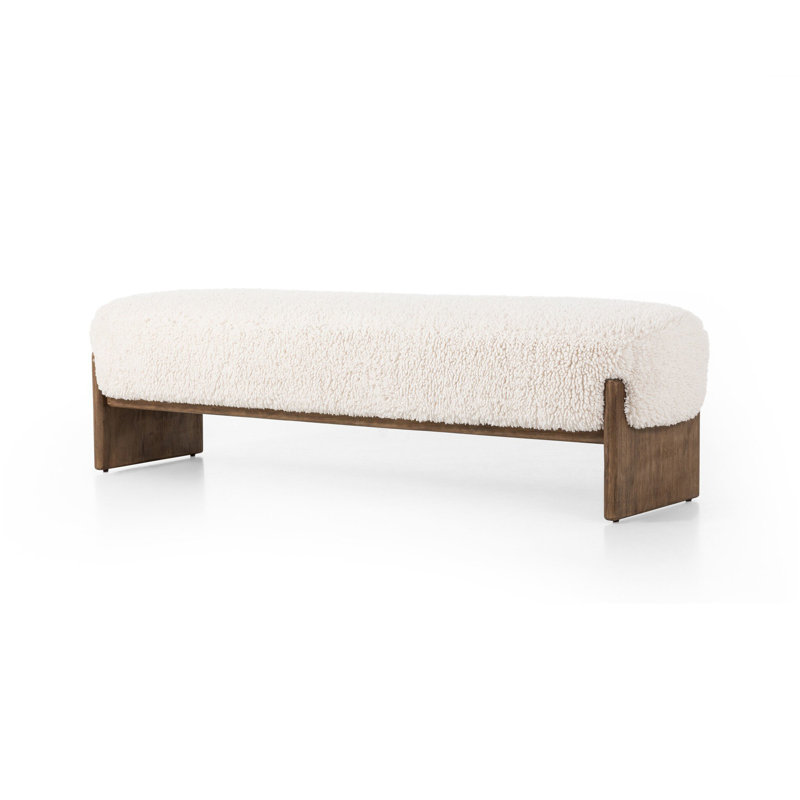 Kirby Accent Bench, Andes Natural Teddy