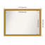 Townhouse Gold Non-Beveled Bathroom Wall Mirror-1016737492