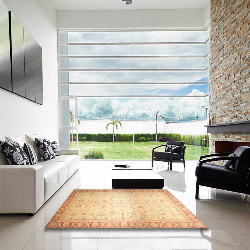 Tapis abstrait moderne 24, Carré 8 pi