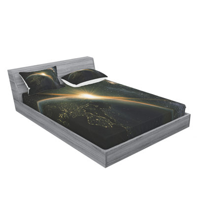 Microfiber Patterned Sheet Set