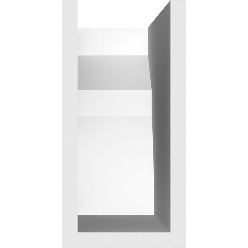 4"W x 8"H x 20"L Standard Monterey Architectural Grade PVC Rafter Tail, 8"H x 4"W x 20"D