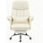 Faux Leather Executive Computer Chair Ergonomic Office Chair with footrest and Double-THick Padding Armrest-884996068