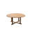 Masuda 5 - Person Teak Wood Patio Dining Set with Round Table-1955440051-1955440055