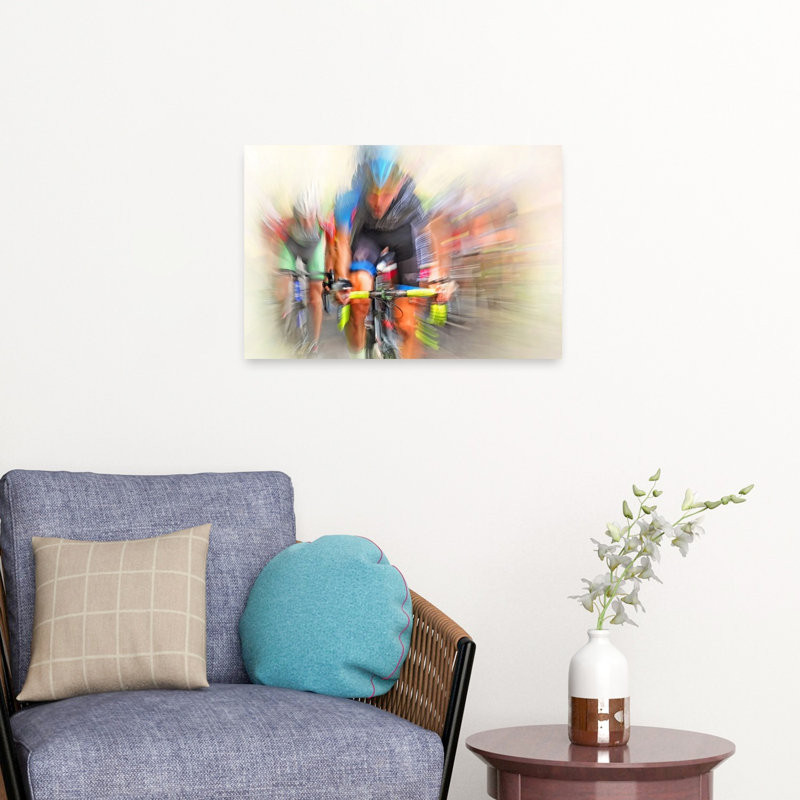 Attack Contemporary Wall Art Print, 16" H x 24" W