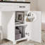 Bureau de direction, bureau d'ordinateur avec tiroirs et armoire de rangement Farmhouse-1350161581