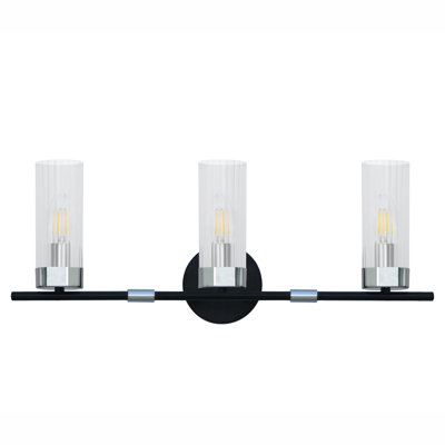 Éclairage pour salle de bain 3 lumières Yanely