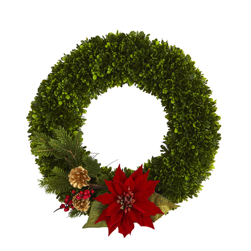 Faux Polyester 18'' Wreath