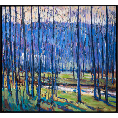Lawrence Behunek " Blue River " by Lawrence Behunek