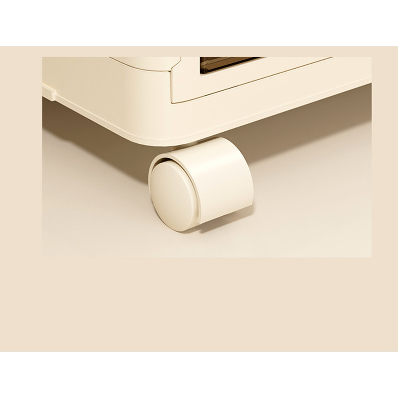19.69" Side Wide Folding Storage Cabinet