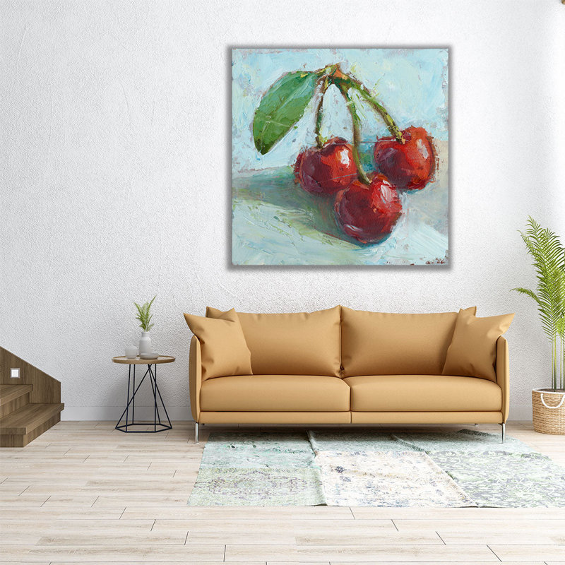 Impressionist Fruit Study IV - Canvas Print Wall Art, 20" H x 20" W
