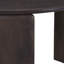 Table basse Mid-Century moderne en bois de manguier massif - Moka