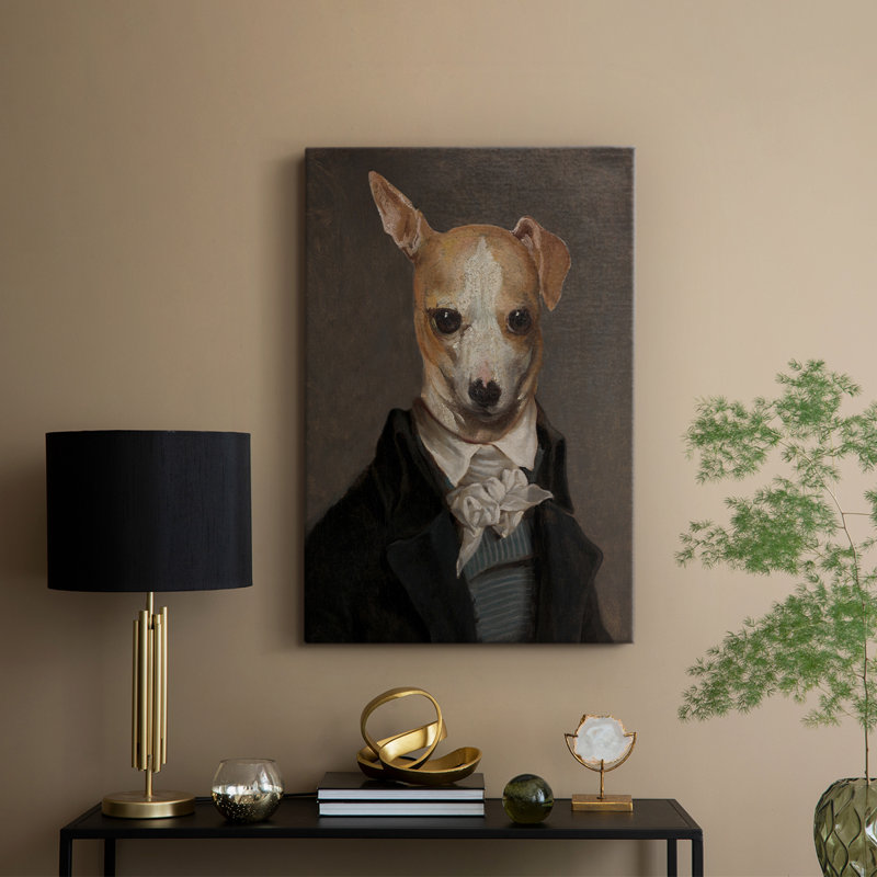 Fido raffiné - Cavas enveloppés de galerie, H 27 po x l 18 po