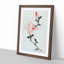Large Pink Blossom by Katsushika Hokusai - Picture Frame Painting Print-55777653-55777657