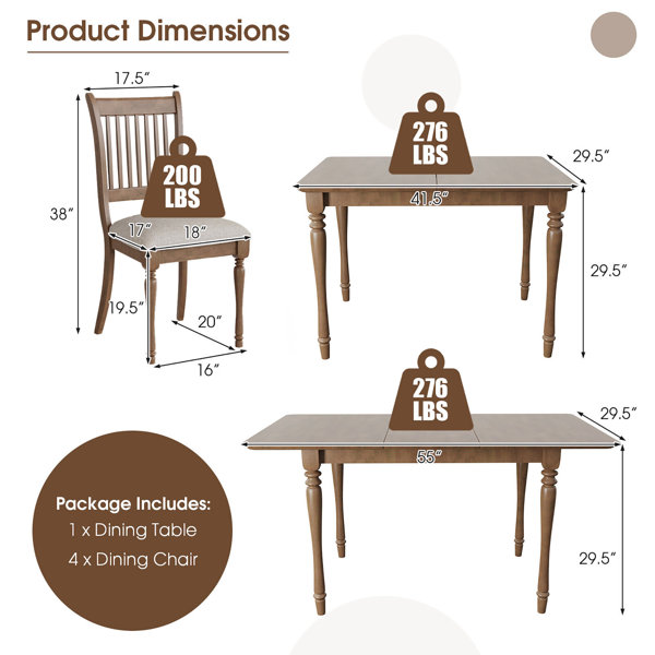 Dimensions du produit