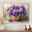 Hortensias dans un vase rustique - hydrangées, art mural-182976067-182976066-72721599