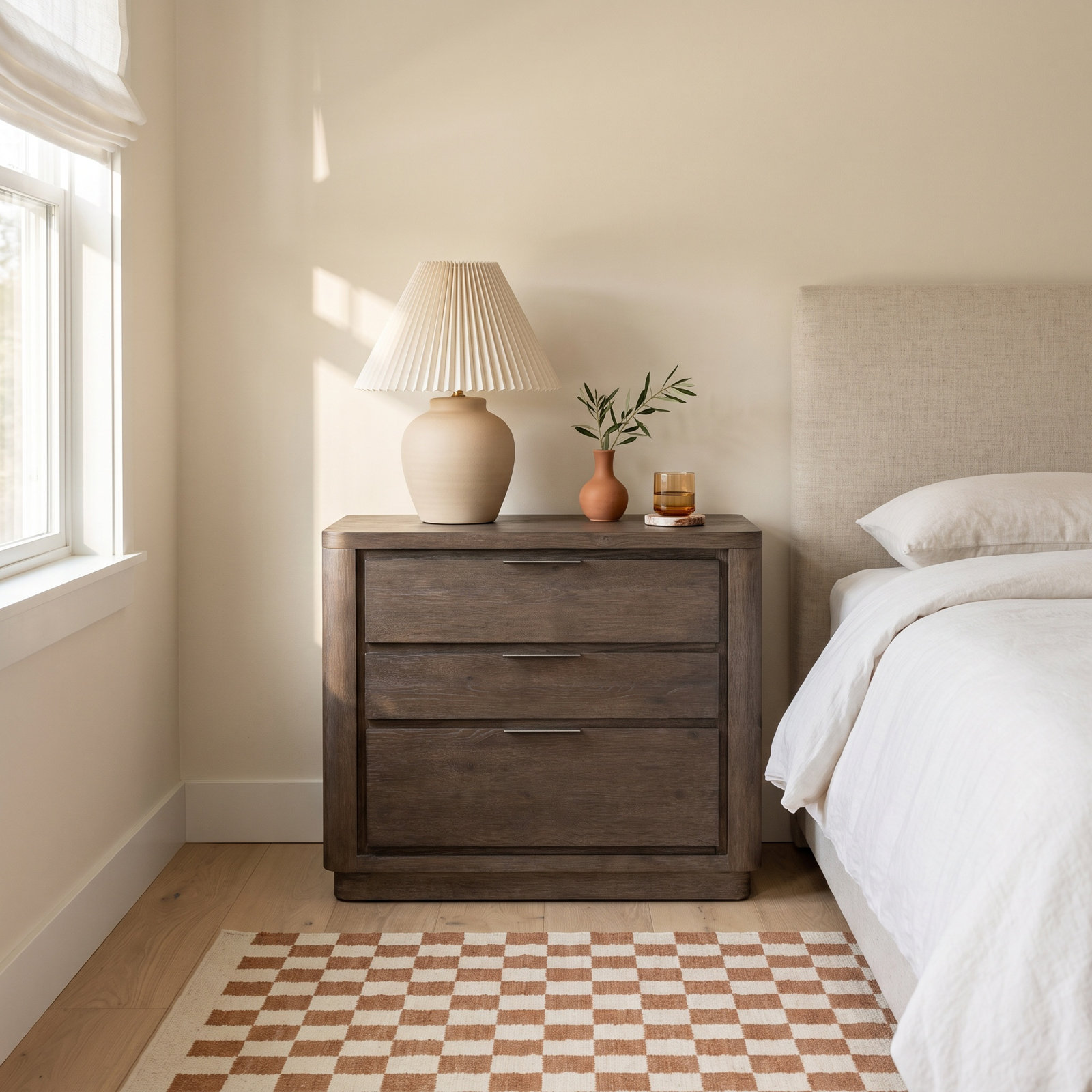 Outline 3 - Drawer Nightstand