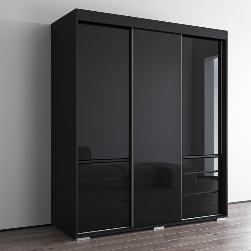 Garde-robe noir 71 "Monaco 71", Noir