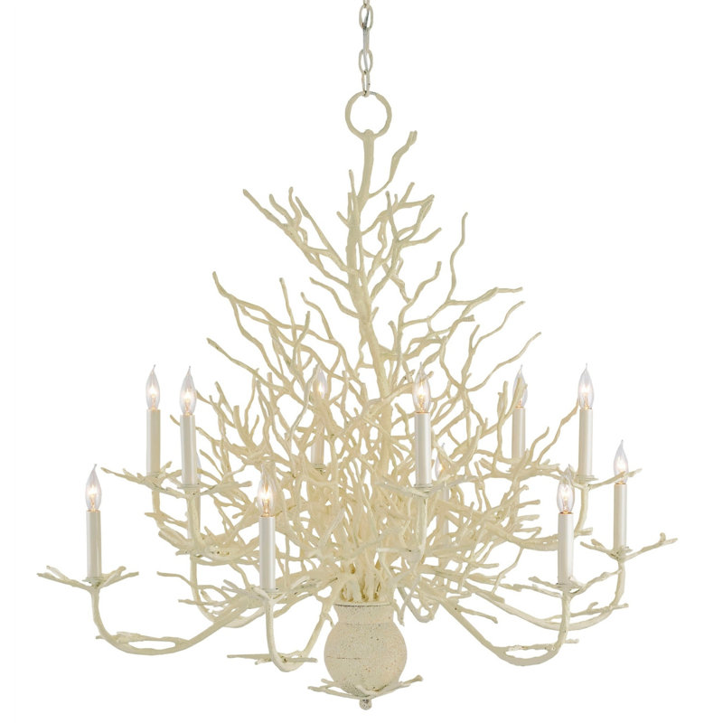 Seaward 12 - Light Dimmable Empire Chandelier