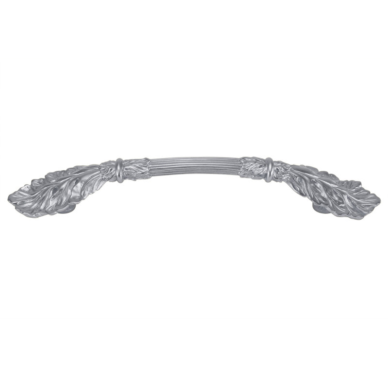 edgar berebi louis xv 5 inch center to center pull in  plate, Satin Nickel