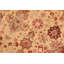 Tapis unique rouge / beige / brun clair de 6 pi x 9 pi 2 po Allessandra