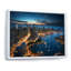 «Chicago Beautiful Cityscape I - Chicago», reproduction sur toile encadrée-613058423-613058382