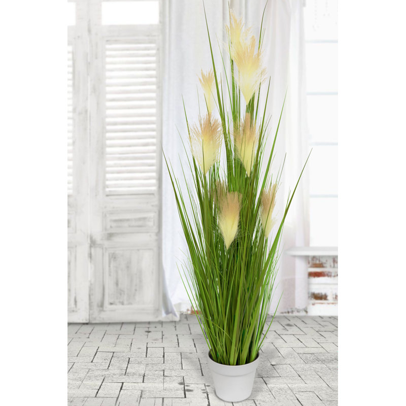 Pot à fleurs décoratif en faux roseau de 48 po Algreen