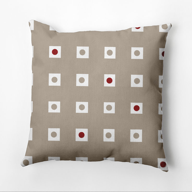 Coastal Calm Pillow Cover & Insert, 18" x 18", Flax