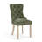 5 Piece Dining Table Set, Farmhouse Rectangular Kitchen Table & 4 Upholstery Chairs, Green-2127139347-2128078180