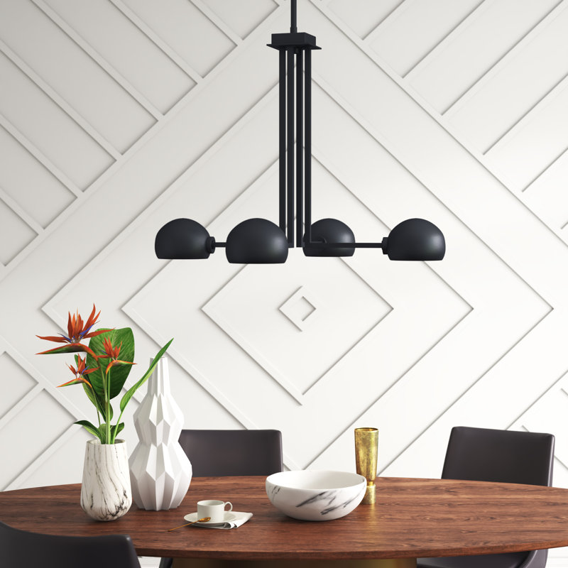 Chea 4 - Light Dimmable Classic / Traditional Chandelier
