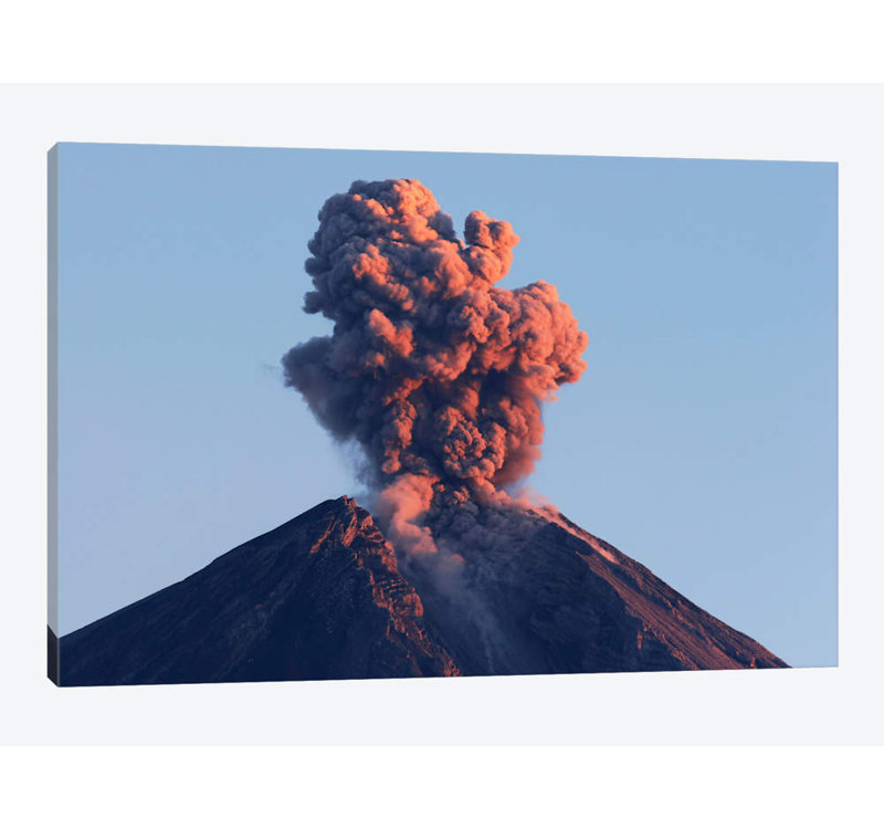 « semeruing, java island, indonésie i » par martin rietze, reproduction d’impression sur toile tendue, Blanc