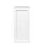 Buffet modulaire 32 bouteilles, buffet, finition foncée et lignes droites, l 18,32 po x P 16,4 po, H 34,86 po, armoire à panneaux de particules 32, finition, conception simple, X