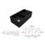 MEJE 457.2mm W Double Bowl Ceramic Farmhouse / Apron Kitchen Sink