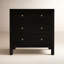 Nora 25 in. W Rectangular Wood 3 Drawer Nightstand-1782016144