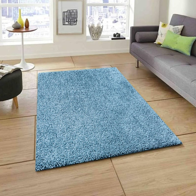 Solid Colour Area Rug, Rectangle 120 x 170 cm