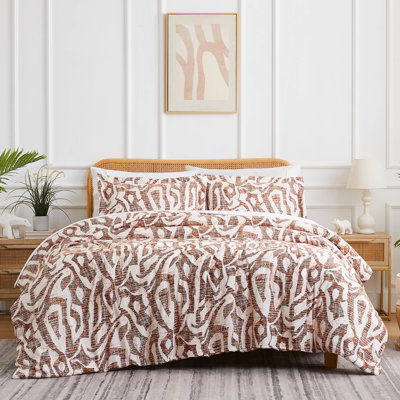 Khari Microfiber Duvet Cover Set