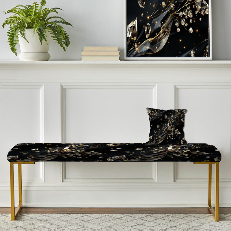 Banc rembourré Glamour