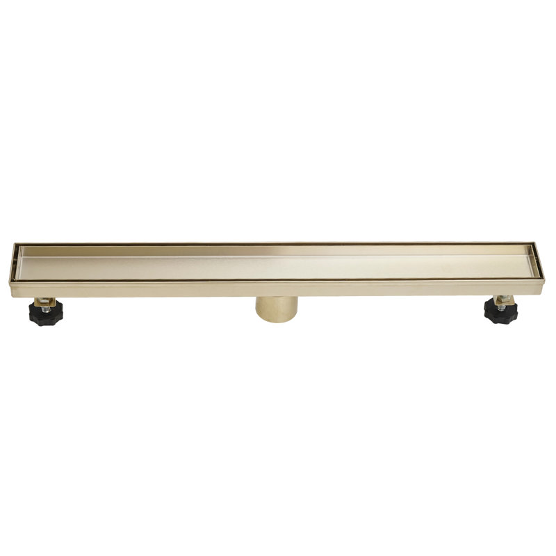 1 24'' W Linear Grid, Brushed Gold