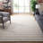 Natura Hand Loomed Wool/Cotton Solid Color Rug in Ivory-1489137890