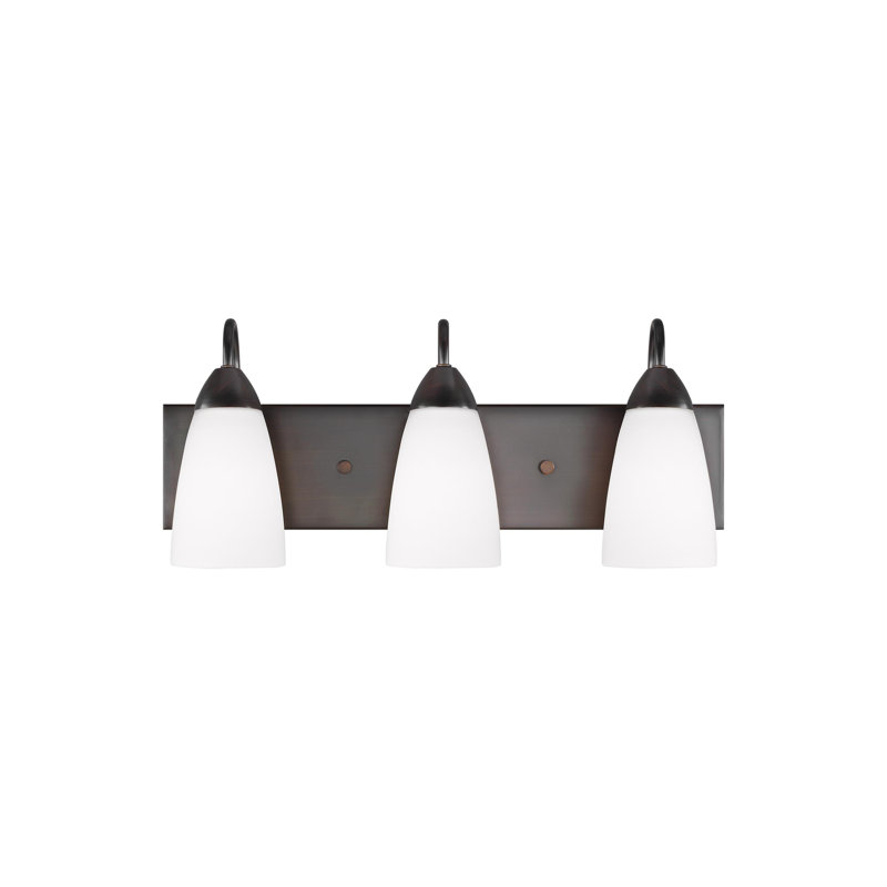 Seville Three Light Wall / Bath from Generation Lighting , Yes, Burnt Sienna