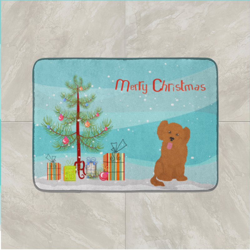 Tapis pour salle de bain chinois, Shih poo #3