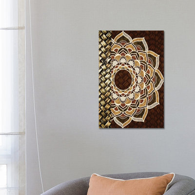 Mandala Weave I by Kimberly Allen - Wrapped Canvas Print