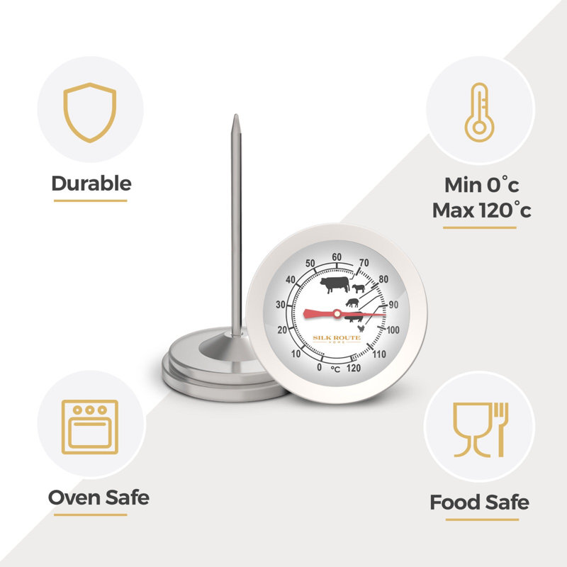 Stainless Steel Meat Thermometer