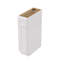 Armoire de base à porte simple en bois massif à tablettes réglables pour rangement dans le salon et la salle de bain - l 9 po de largeur, 34,5 po de hauteur, 24 po de profondeur, stratifié
