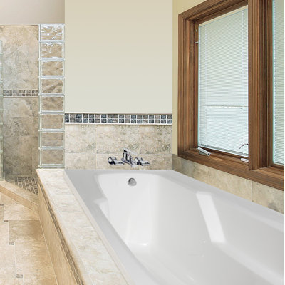 Baignoire de gelcoat de trempage 66" x 32" Designer