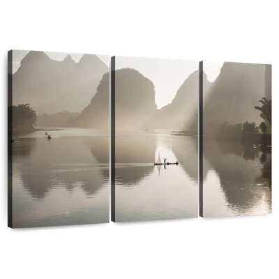 Kavia Li River Mountain Scene