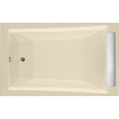 Regal 71'' x 34'' Soaking Fiberglass Bathtub