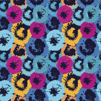 Motif de fleurs de Leodhas par Nataleana